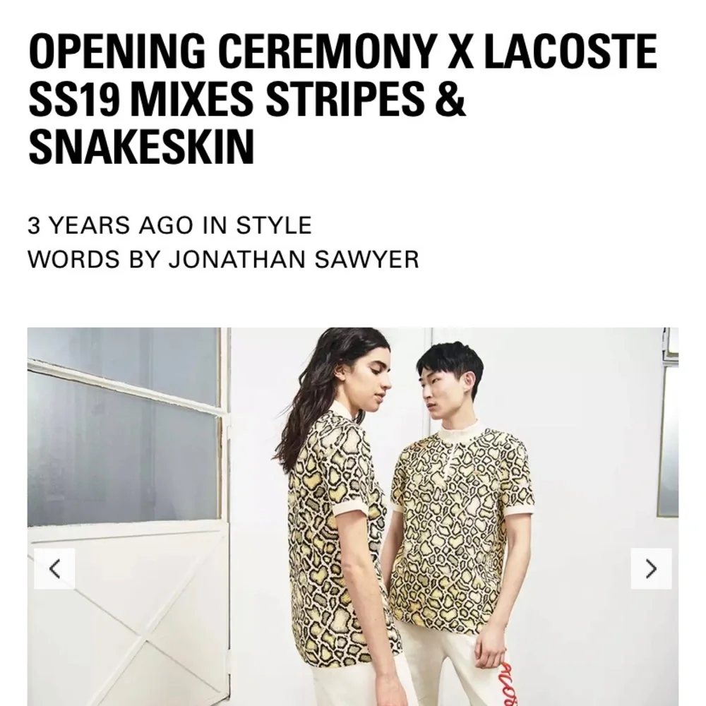 Lacoste x Opening Ceremony quarter-zip polo - Picture 6 of 6